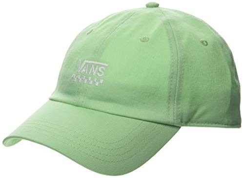 Vans Court Side Hat Gorra de béisbol, Verde (Green Ash/White V5j), Talla Única (Talla del Fabricante: OS) para Mujer