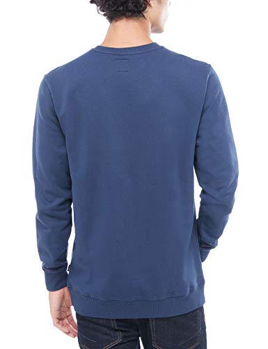 Vans Otw Crew Sudadera, Azul (Dress Blues/White), Medium para Hombre