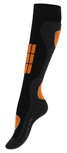 VCA 2 pares Calcetines para deportes de invierno con acolchado especial para mujer