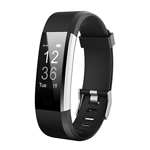 VDYXEW- Correa de repuesto para reloj inteligente ID115Plus HR, negro, 180.00*100.00*20.00