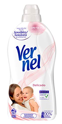 Vernel Suavizante Delicado - Pack de 8 x 57, Total : 456 lavados