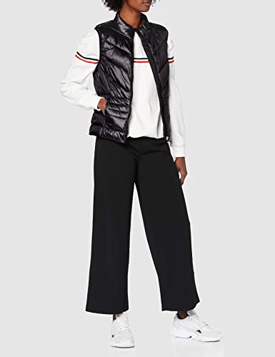 Vero Moda VMSORAYASIV AW20 Short Waistcoat Boos Chaleco guateado, Negro, M para Mujer