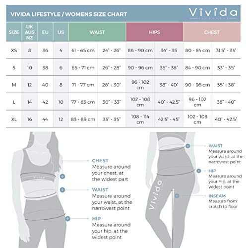 Vivida Lifestyle Lycra Top Corta - Women of The Sea - Hecho de Forma Sostenible con Botellas de Plástico Reciclada - Ideal para Deportes Acuáticos, Surf, Wakeboard, y Natación, Bamboo Tropics, M