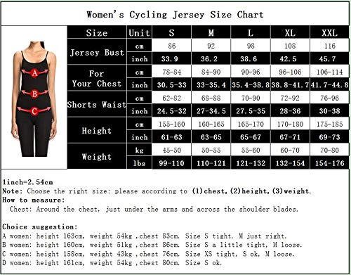 Weimostar - Camisas de ciclismo para mujer, transpirable, antisudor, secado rápido, manga corta, uniformes para bicicleta