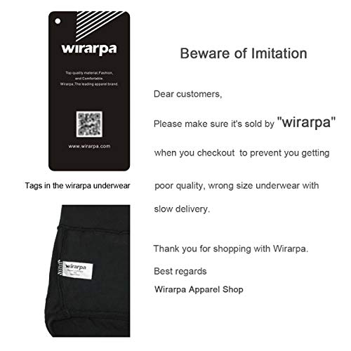 wirarpa Bragas Mujer Algodón de Cintura Alta Ropa Interior Pack de 5 Talla 40 42