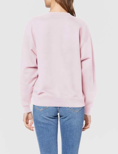 Wrangler High Rib Retro Sweat Sudadera, Violeta (Lilac Ice P13), M para Mujer