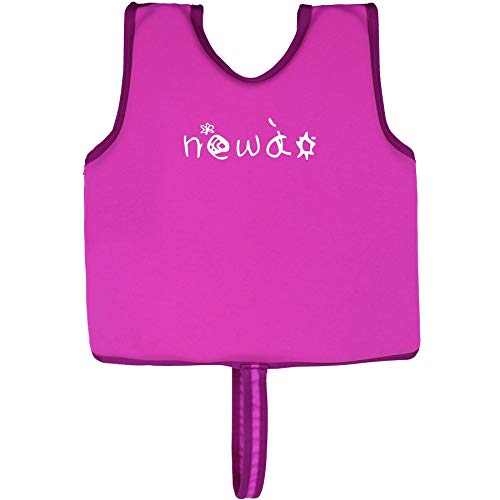 WYTbaby Niños Chaleco de Natación de Neopreno Chicos Chicas Chaqueta de Natación Flotador Traje de Baño, 4-6 Años