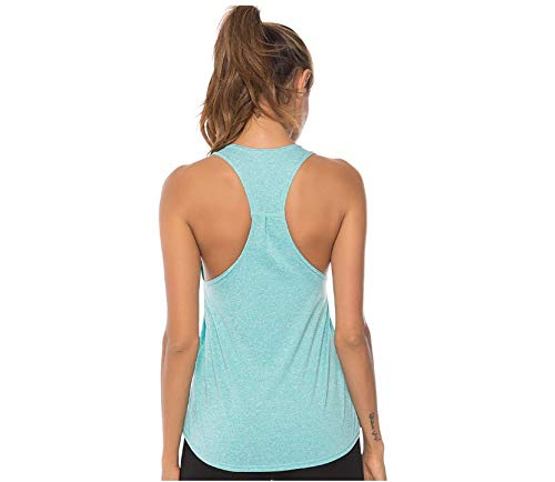 Xing Dong Sports Camiseta de Tirantes para Mujer, Deportiva de Tirantes para Mujer Mujer UA Knockout Tank, Camiseta de Tirantes (Gray, L)