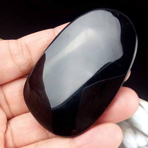 xtszlfj Obsidiana Natural Tallado religión Musulmana Allah Bendiga Colgante de Alivio Que Hombres y Mujeres Usan con Collar para joyería de Regalo