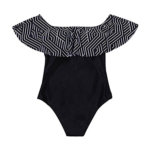 YANFANG Traje de baño de una Pieza para Mujer Ropa de Playa Traje de baño Push Up Monokini Bikini Bañarse,, Conjunto de Bikini Halter Ropa De Playa de Correa Cruzada Tanga Brasileño Biquinis