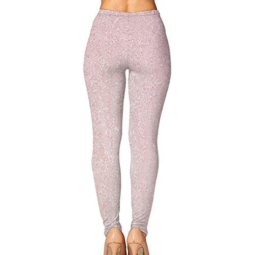 YMWEI Pantalón de Yoga Mujer Esta Alfombra del Famoso Lago Sevan Alta Cintura Pilates Fitness Leggings para Entrenamiento y Correr-M