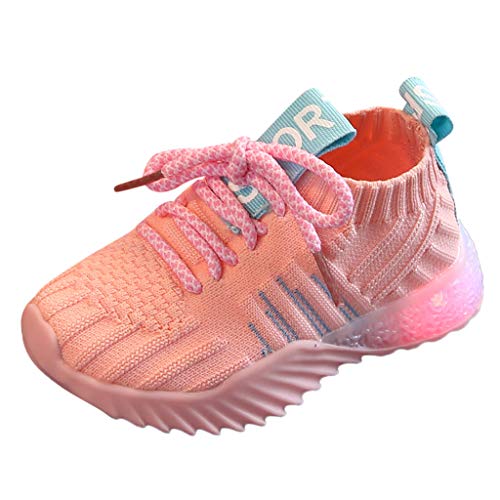 ZODOF Niño pequeño Bebé Niños Niñas Niños Zapatillas de Deporte Casuales Malla Zapatillas de Deporte Zapatos Zapatillas Respirable Mocasines