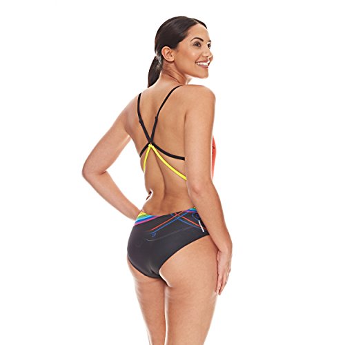 Zoggs Sunset Starback Bañador de una Pieza, Mujer, Multicolor, 34