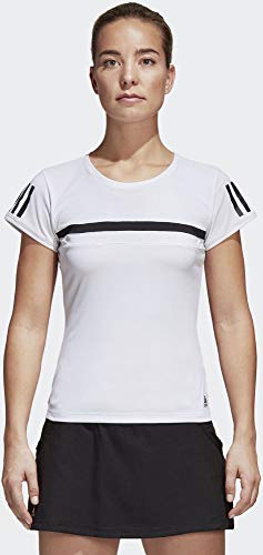 adidas Club tee Camiseta de Tenis, Mujer, Blanco (Blanco), M