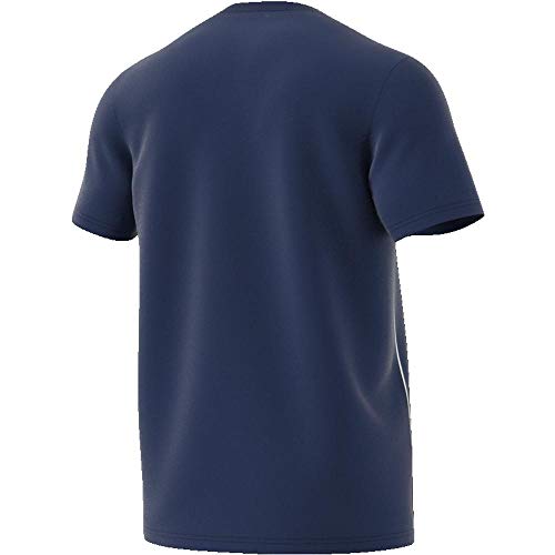 adidas CORE18 tee T-Shirt, Hombre, Dark Blue/White, 2XL