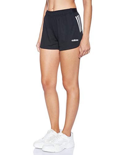 adidas Design 2 Move 3 Bandas Pantalón Corto, Mujer, Negro (Black), L