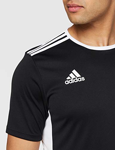 adidas Entrada 18 JSY T-Shirt, Hombre, Black/White, S