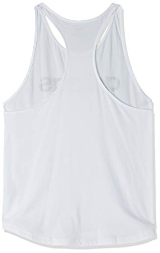 adidas Essentials Linear Tk Camiseta de Tirantes, Mujer, Blanco (White/Black), L