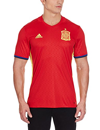 adidas FEF H JSY Camisetas, Hombre, Rojo, M