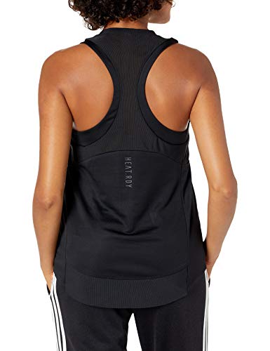 adidas Heat Ready Training Tank Camisa, Negro, XX-Large para Mujer