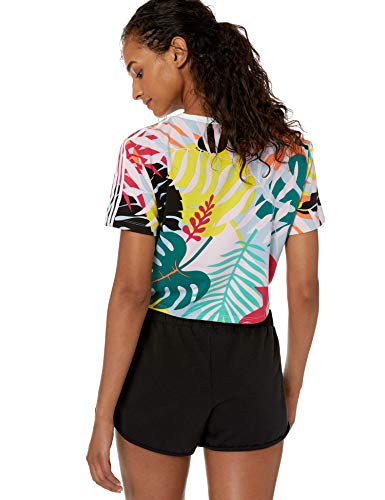 adidas Originals Camiseta corta para mujer - - Medium