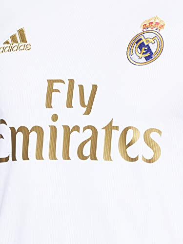 adidas Real Madrid 2019/2020 Camiseta, Hombre, Blanco (1ª Equipación), M