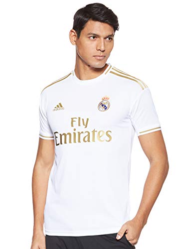 adidas Real Madrid 2019/2020 Camiseta, Hombre, Blanco (1ª Equipación), M