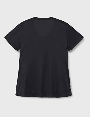 adidas Run It tee 3s W Camiseta de Manga Corta, Mujer, Black, 2XS