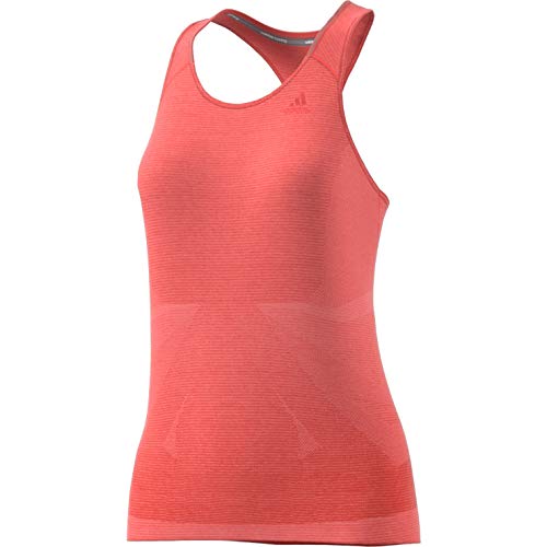 adidas SN TNK W Camiseta sin Mangas, Mujer, Naranja (Corsen), M