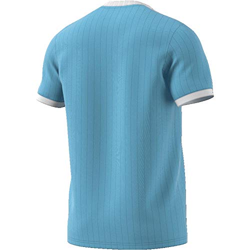 adidas TABELA 18 JSY T-Shirt, Hombre, Clear Blue/White, L