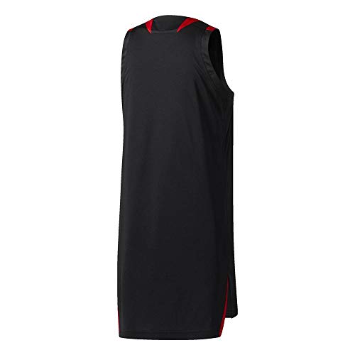 adidas W Crazy Expl Jr Camiseta de Baloncesto, Mujer, Negro (Negro / Rojsld), S