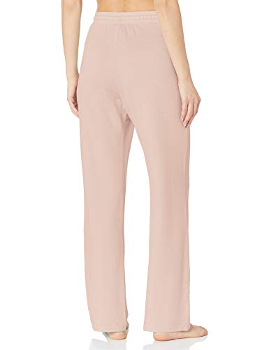 Amazon Essentials – Pantalones ligeros de tejido de rizo para mujer, Rosado claro, US S (EU S - M)