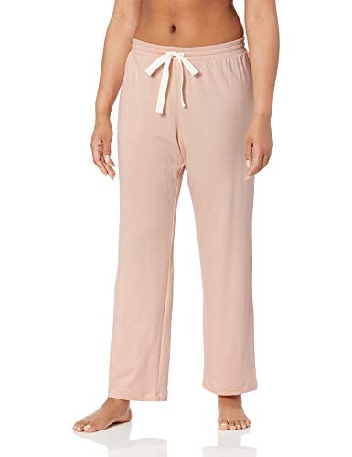 Amazon Essentials – Pantalones ligeros de tejido de rizo para mujer, Rosado claro, US S (EU S - M)