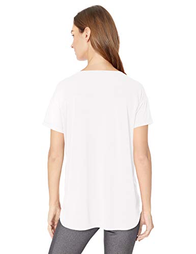 Amazon Essentials Studio Relaxed-Fit Crewneck T-Shirt Fashion-t-Shirts, Blanco, XS