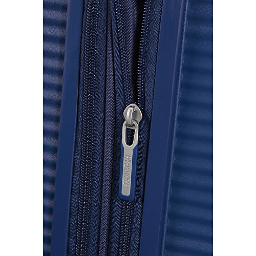 American Tourister Soundbox Spinner Equipaje de mano S (55 cm 41 L), Azul (Midnight Navy)