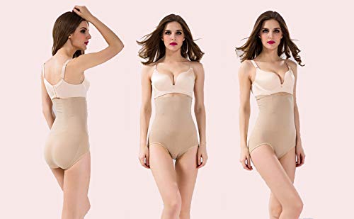 ANGOOL Cintura Alta Braguitas Moldeadora Fajas Reductoras Efecto Vientre Plano para Body Shaper para Mujer