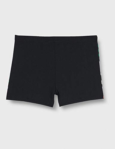 Arena B Jr Short Bañador Corto Niño Cheerfully, Niños, Black-Multi, 6-7