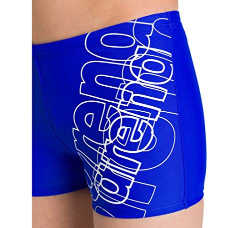 ARENA B Spotlight Jr Short Shorts, Niños, Neon Blue/White, 12-13