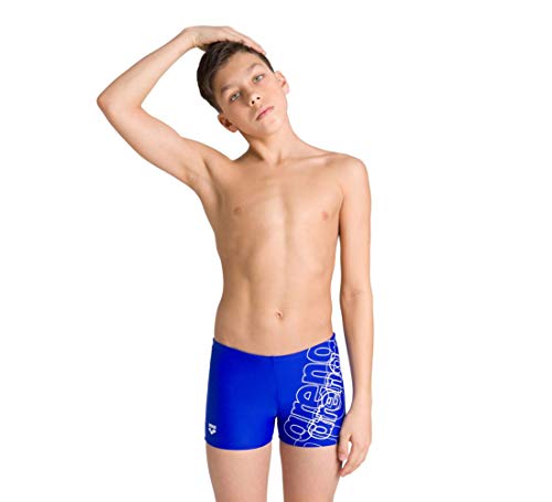 ARENA B Spotlight Jr Short Shorts, Niños, Neon Blue/White, 12-13