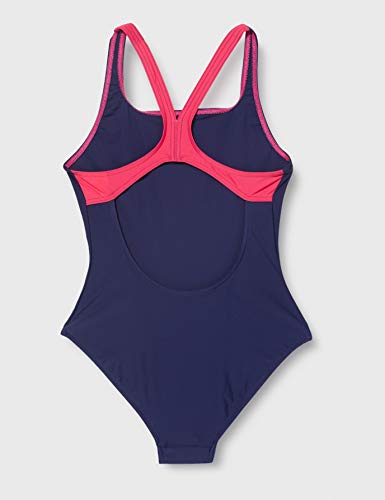 ARENA Bañador 1P Stampswim Pro Traje De Baño, Mujer, Navy/Freak Rose, 44