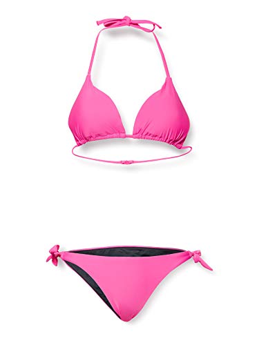 ARENA Bañador 2P Allover Triangle Two Pieces Bikini, Mujer, Fuchsia, 40