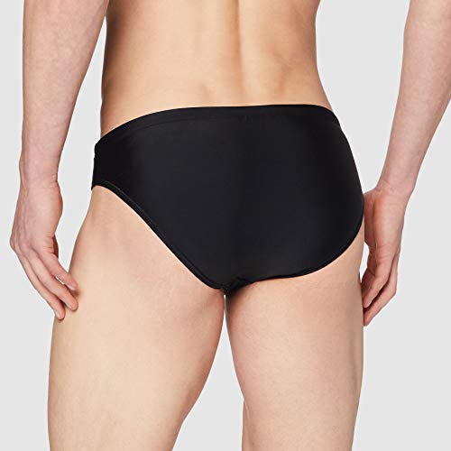 ARENA Bañador Slip Hombre Santamarias, Black, 80