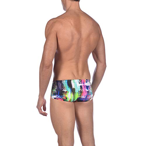 Arena M Low Waist Short Bañador Corto De Tiro Bajo Hombre Vivid, Pink-Multi, 75