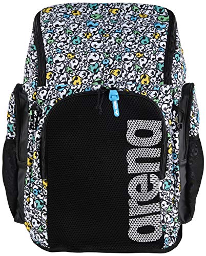 ARENA Team 45 Backpack Allover Mochila de Natación, Unisex Adulto, Skulls, Talla Única