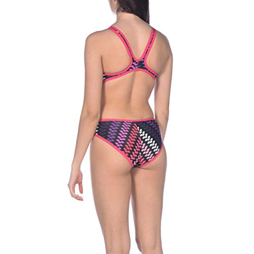 Arena W Piece Bañador Deportivo Mujer One Logo Stripe, Multi-Freak, 40