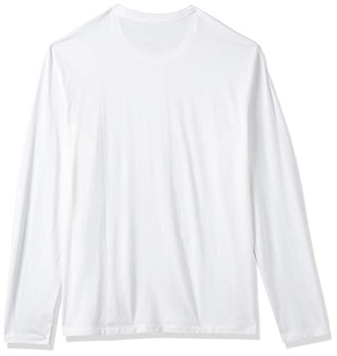 Armani Exchange 8nzm77 Camisa Manga Larga, Blanco (White 1100), Medium para Hombre