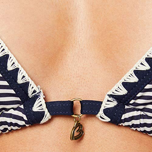 Banana Moon Bluco Bikini, Azul (Marine Basil/Basichic/Sea Ggg06), 135 (Talla del Fabricante: S36) para Mujer