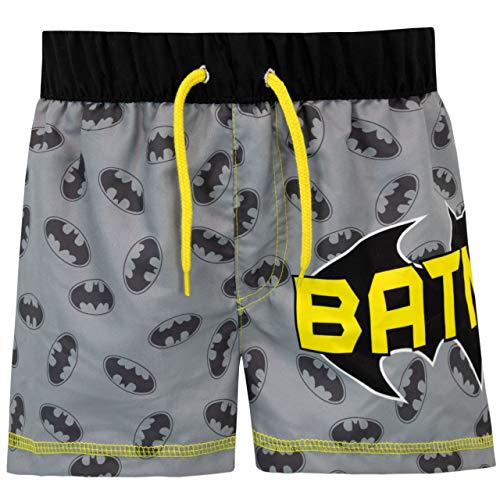 Batman Bañador de Dos Piezas para niño DC Comics Negro 4-5 Años