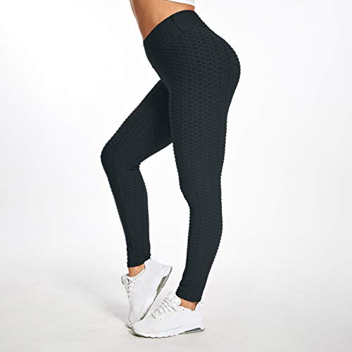 BOLUOBAO Leggins Mujer Vestir Deportivos de Moda Casual Suaves Elásticos Running Baratos Gimnasio Elegantes Bonitos Colores Ofertas Verano Los Pantalones de Yoga de Cintura Alta