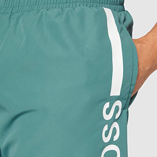 BOSS Dolphin Bañador para Hombre, Verde medio318, XL